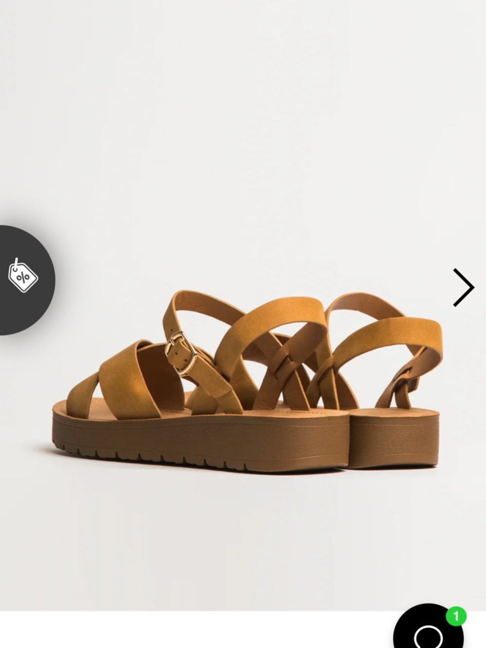 Harlow Charlie Sandals Natural - Picture 4 of 6